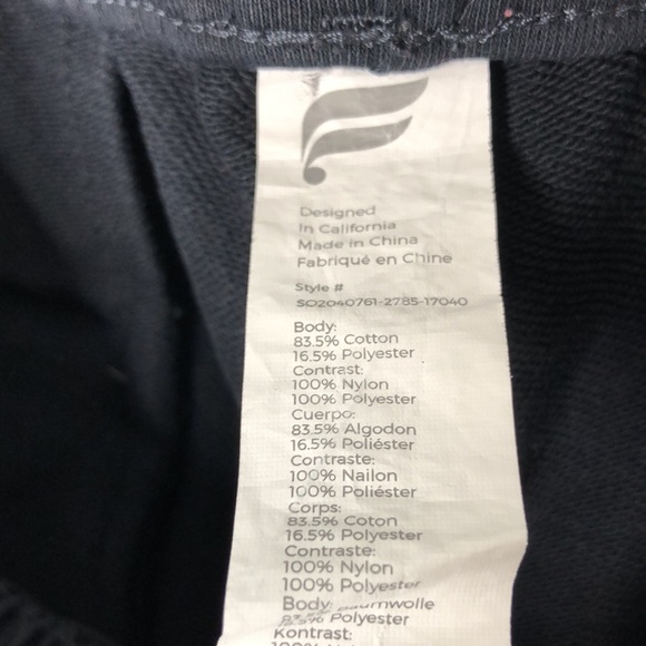 Fabletics Bobbie Glam Shorts Black Size M - Picture 5 of 6